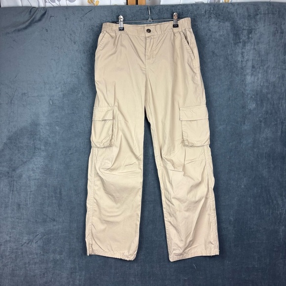 Ambiance Tan Cargo Pants Relaxed Fit Sz S - Picture 1 of 10